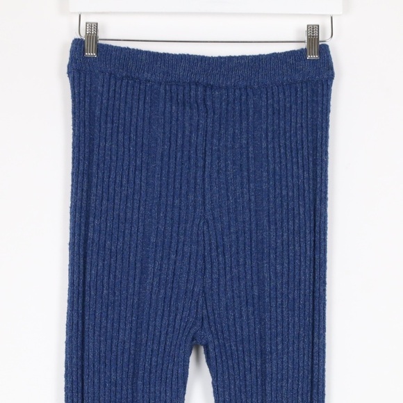 Free People Ribbed Sweater Knit Flare Pants - Picture 6 of 8